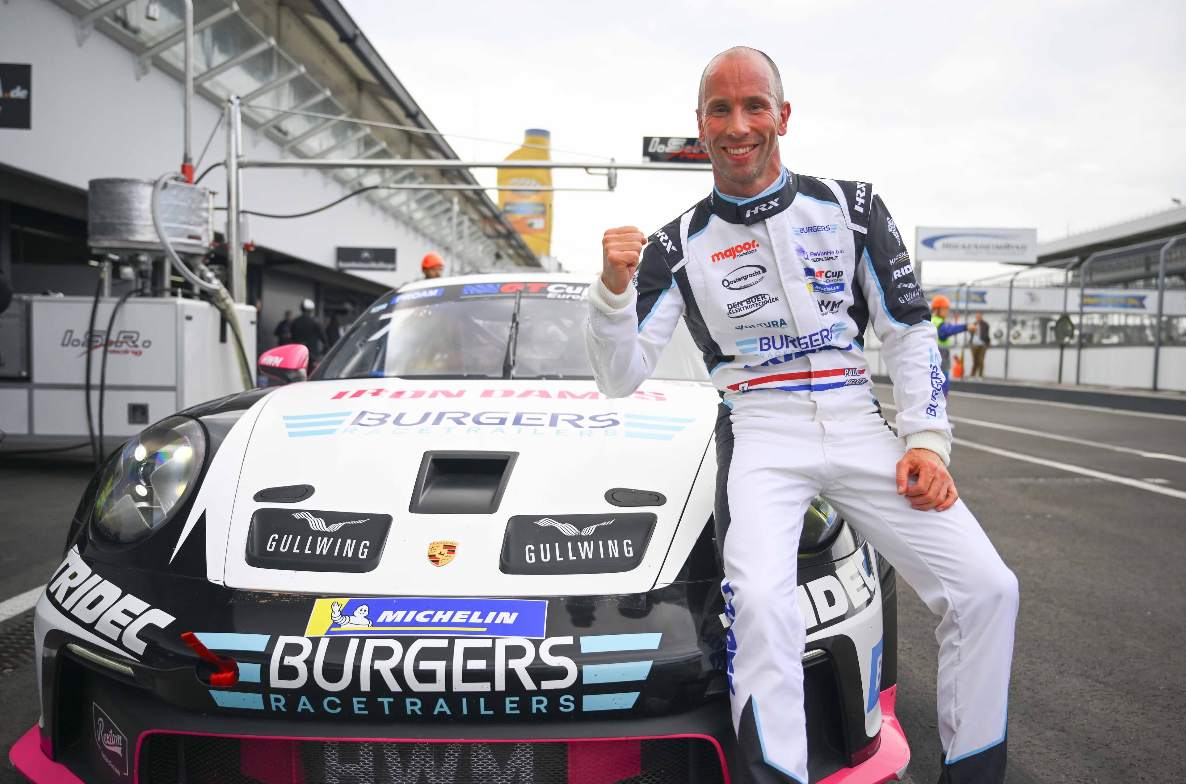 Hat trick of poles for Paul Meijer (Burgers Motorsport HWM Porsche) 